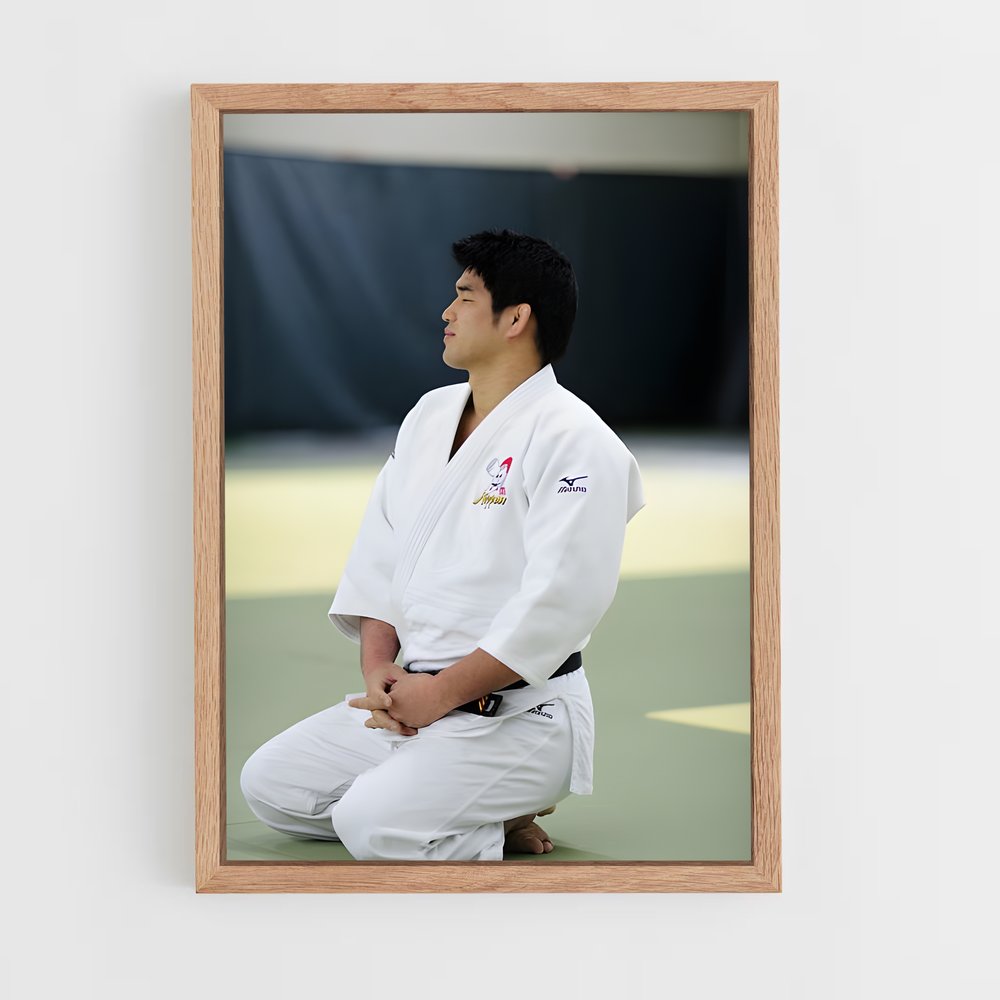Poster La Méditation d'Inoue – affiche Judo (vue 4)